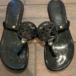 Size 8 Black Tory Burch Sandals
